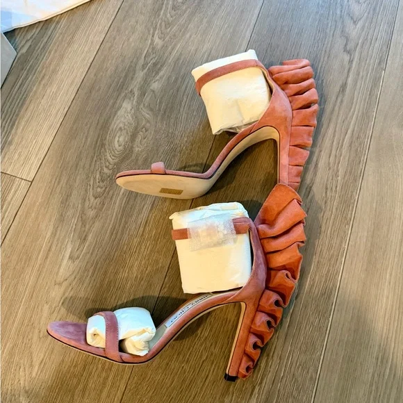 Jimmy Choo Karalie in Rosewood Suede. Size 36. New With Tags. - Picture 5 of 8